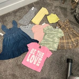 4t little girl’s shirts and dresses